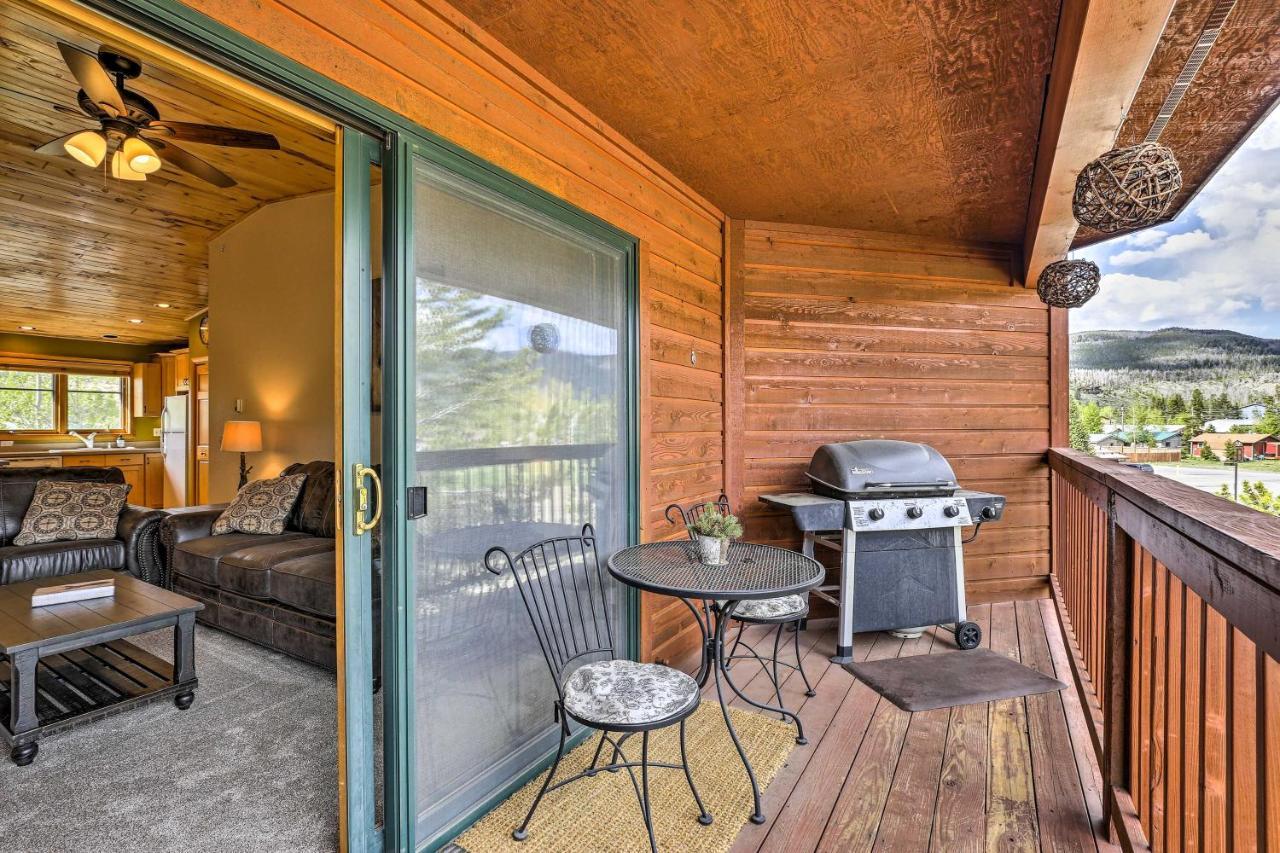 Cozy Condo with Mtn Views&Deck Walk to Grand Lake Zewnętrze zdjęcie